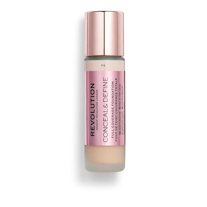 Conceal & Define Foundation F6 - Full Coverage Liquid Makeup for Flawless Skin