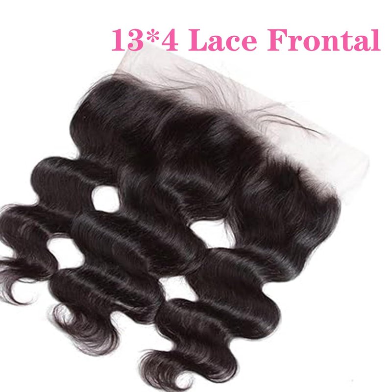 Body Wave Bundles Human Hair 12 14 16 Inch Human Hair Bundles 100% Unprocessed Brazilian Virgin Weave 3 Bundles Extensions Natural Black