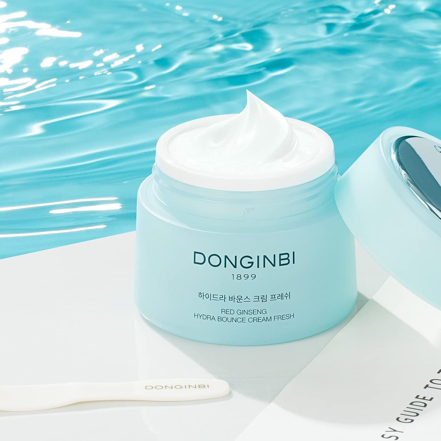 Donginbi Red Ginseng Hydra Bounce Cream - Firming Face Moisturizer with Hyaluronic Acid for Dry Skin | 0.84 oz / 25 ml