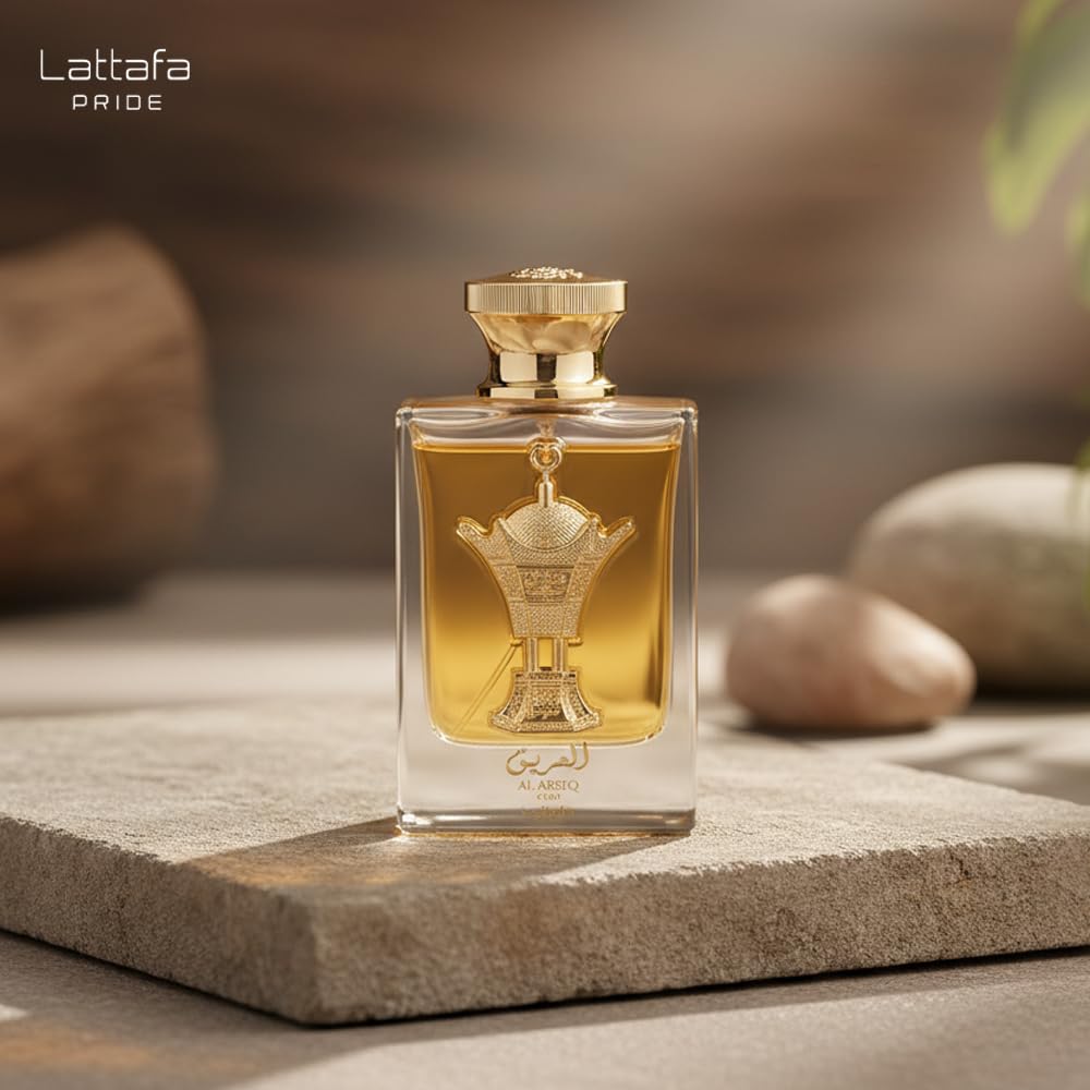 Lattafa Al Areeq Gold Eau De Parfum Spray - Unisex Fragrance | 3.4 Ounce Bottle