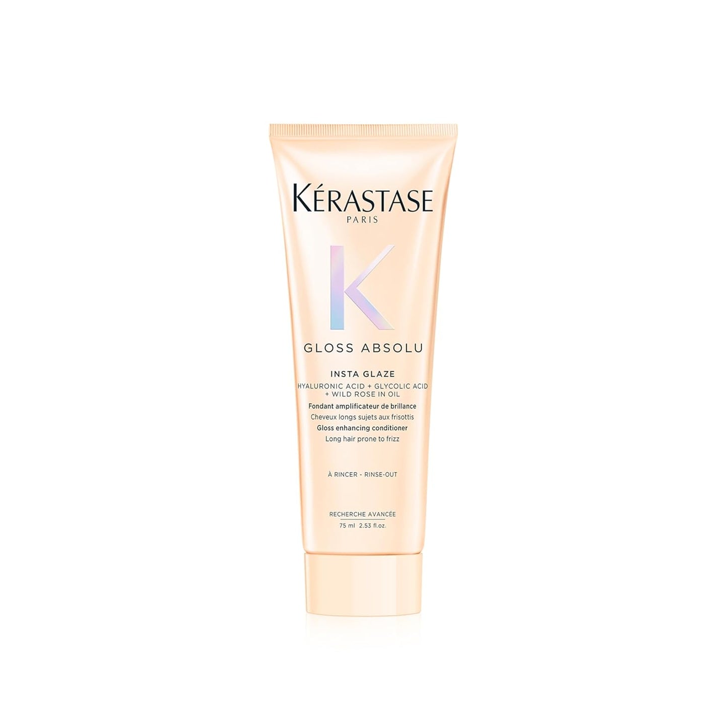 Kerastase Gloss Absolu Conditioner - High-Shine Anti-Frizz Formula | Deep Hydration & Detangling for Glossy, Bouncy Hair