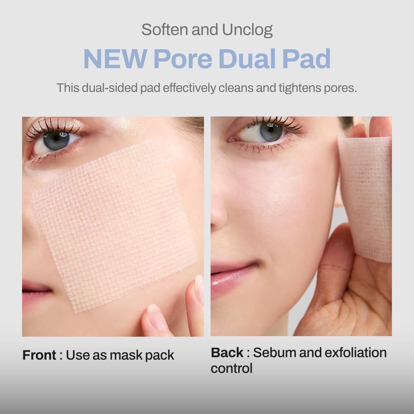 MEDITHERAPY Niacin X BHA Pore Mild Clear Toner Pad - Korean Toner Pads for Face - Hydrating Face Toner Pore Minimizer - Exfoliating Pore Care with Dual-Sided Pads - Gentle Blackhead Remover, 60 Pads