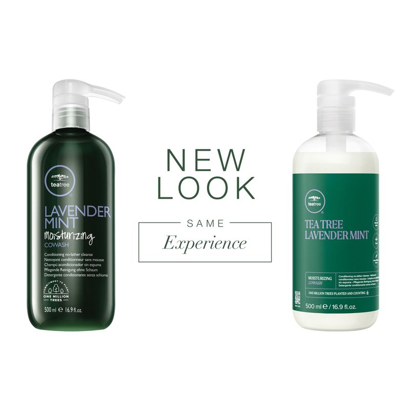 Tea Tree Lavender Mint Moisturizing Cowash, Cleansing Conditioner, For Coarse, Curly + Dry Hair, 16.9 fl. oz.