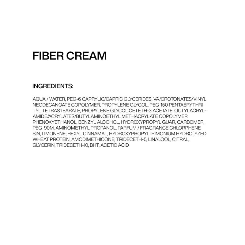 Redken Brews Fiber Cream For Men - Men's Hair Styling Cream With Medium and Natural Hold, Undone Finish & Adds Texture and Shape