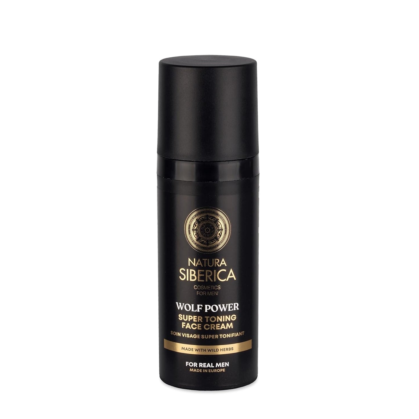 Wolf Power Super Toning Face Cream for Men - Natura Siberica 50ml | Anti-Aging Hydration