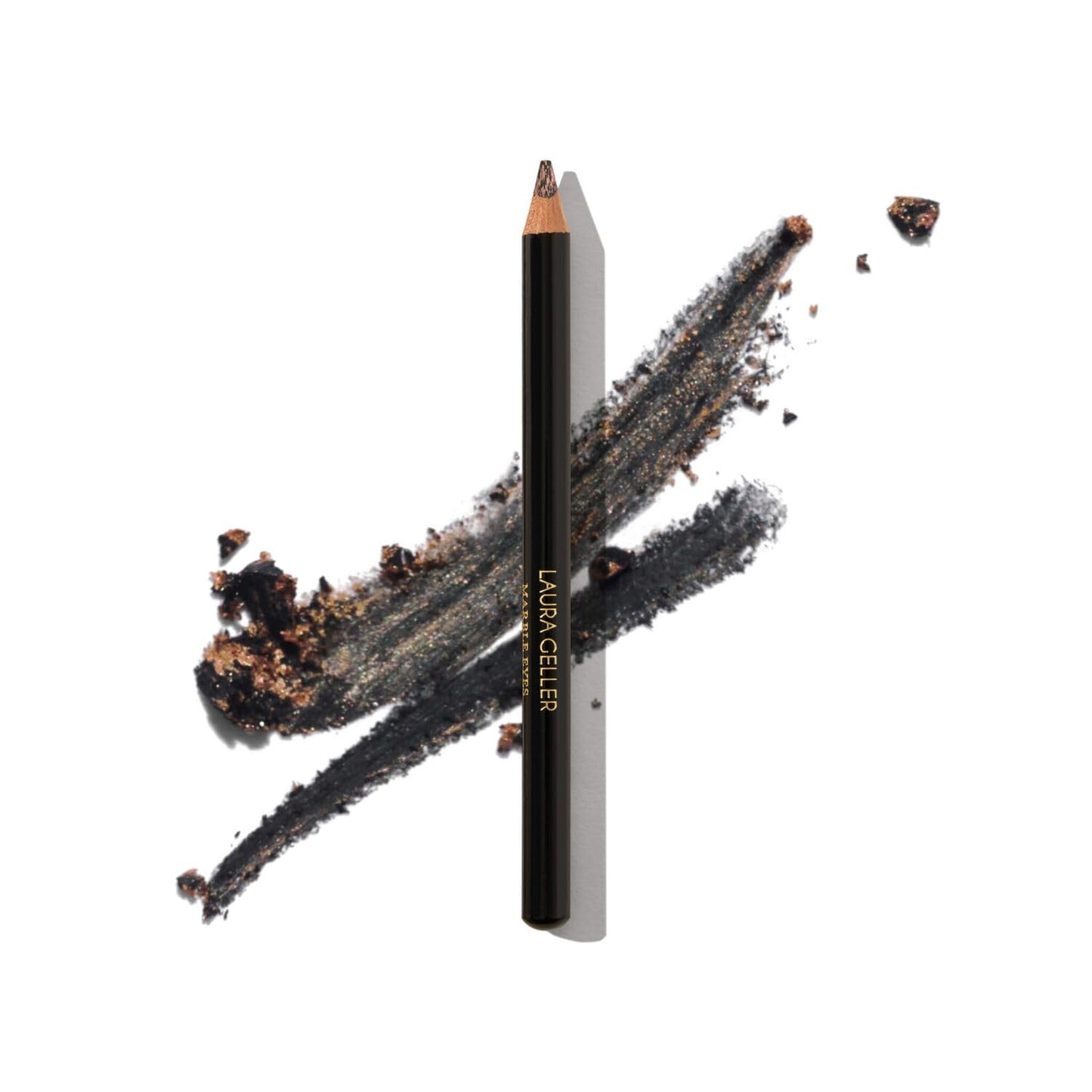 LAURA GELLER NEW YORK Marble Eyes Multidimensional Eyeliner – Long-lasting and Smudge-resistant - Creamy smooth-glide formula- Ultra-pigmented Eye Liner Makeup- Mystery Mauve