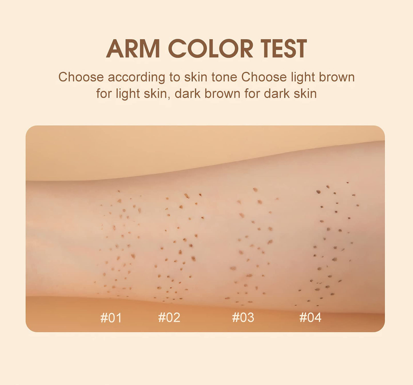 SUMEITANG Lifelike Freckle Pen - 2 Colors (Light Brown & Dark Brown), Waterproof, Quick Dry, Soft Dot, Natural, Magic Fake Freckles Makeup Pen