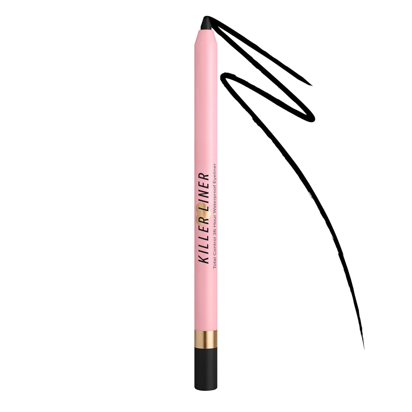 Too Faced Killer Liner - 36-Hour Waterproof Gel Eyeliner Pencil | Long-Lasting, Non-Flaking, 0.04 Ounce