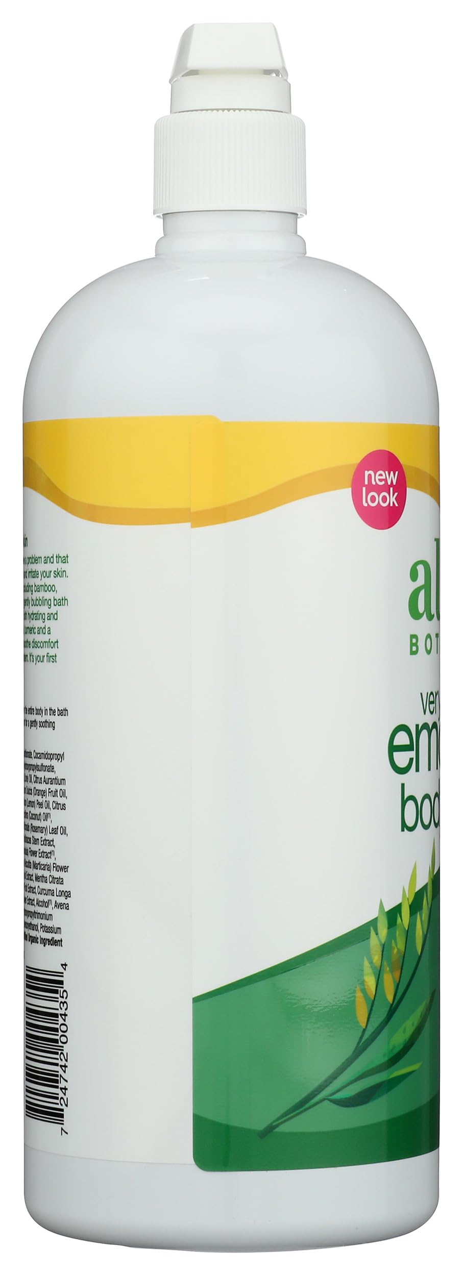 Alba Botanica Very Emollient Bath and Shower Gel, Herbal Healing, 32 Ounce