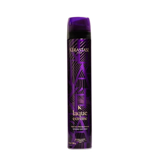 Kerastase Laque Extreme Hairspray - 24-Hour High Hold, Humidity Resistant, UV & Heat Protectant | 9 Oz