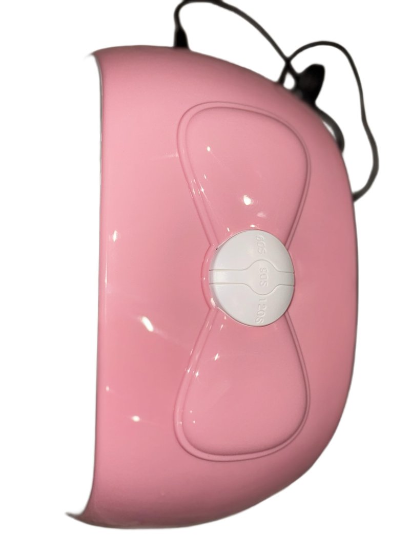 Pink Bow Nail UV LED Lamp Dryer Machine, 60S/90S/120S One-Click Switching