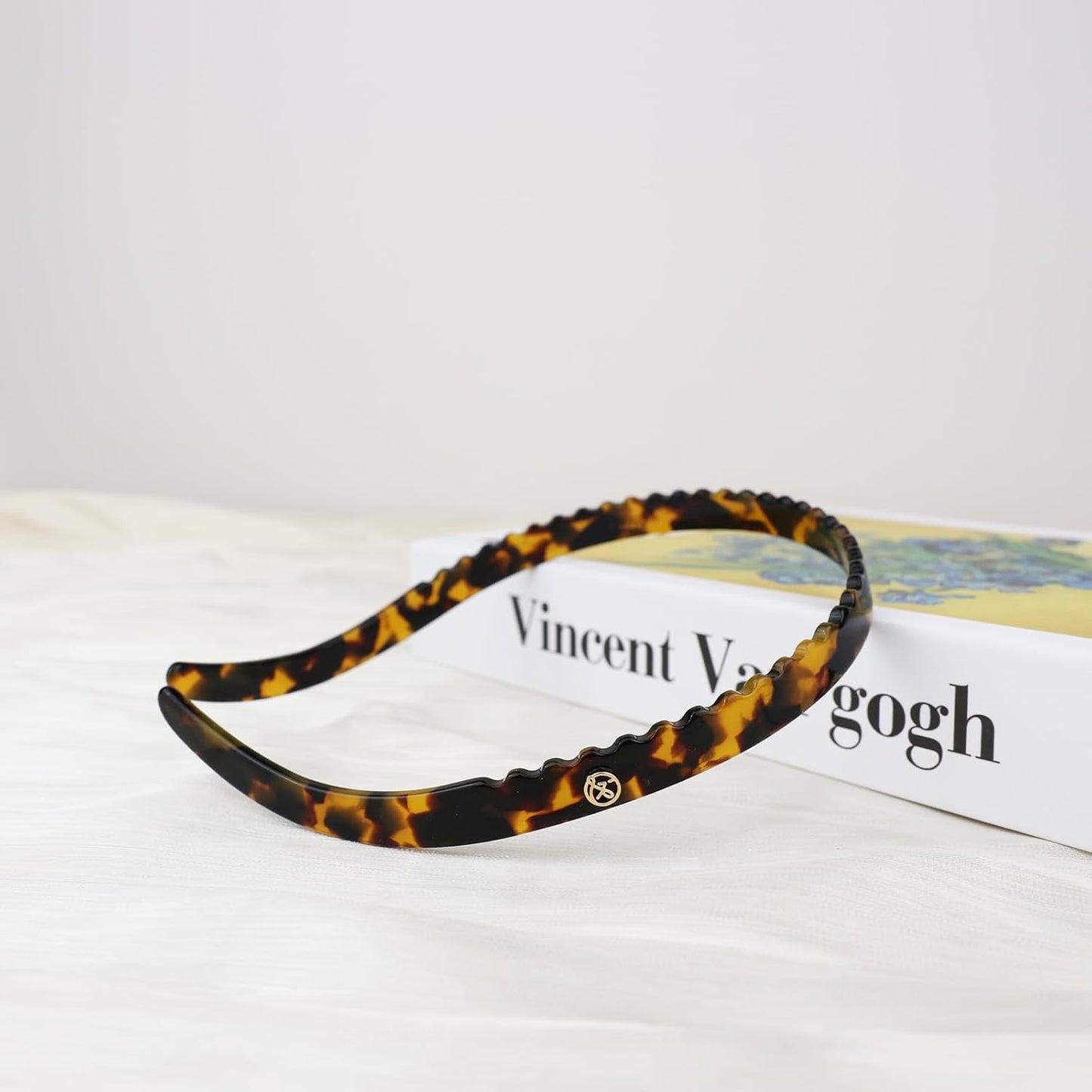 Tortoise Headbands for Eyewear - Flexible No Pressure Thin Acetate Hairband | Fashion Accessories for Women & Girls
