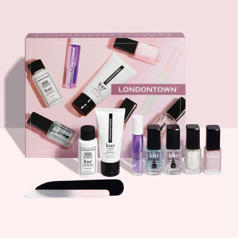 Nail Polish Set - Complete Manicure Essentials with Cuticle Tools | Vibrant Colors & Long-Lasting Finish