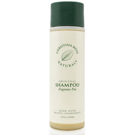 Christina Moss Naturals Shampoo Natural and Organic Ingredients, Sulfate-Free, Paraben-Free, Cruelty-Free, Vegan, Unscented, Responsible Beauty