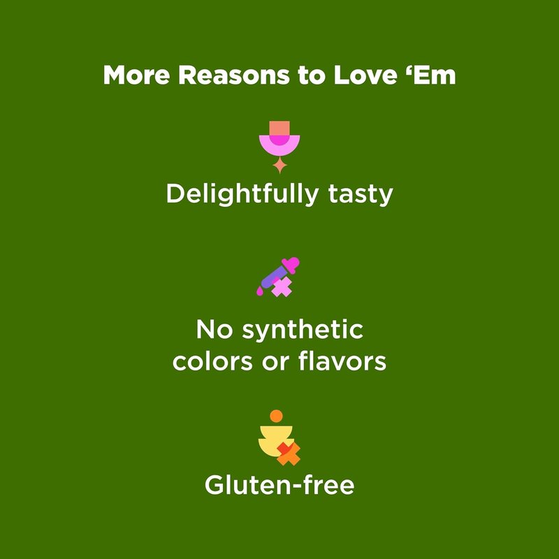 OLLY Superfoods Gummies - Immune System & Digestive Health Support | 60 Count, Tropical Bliss Flavor