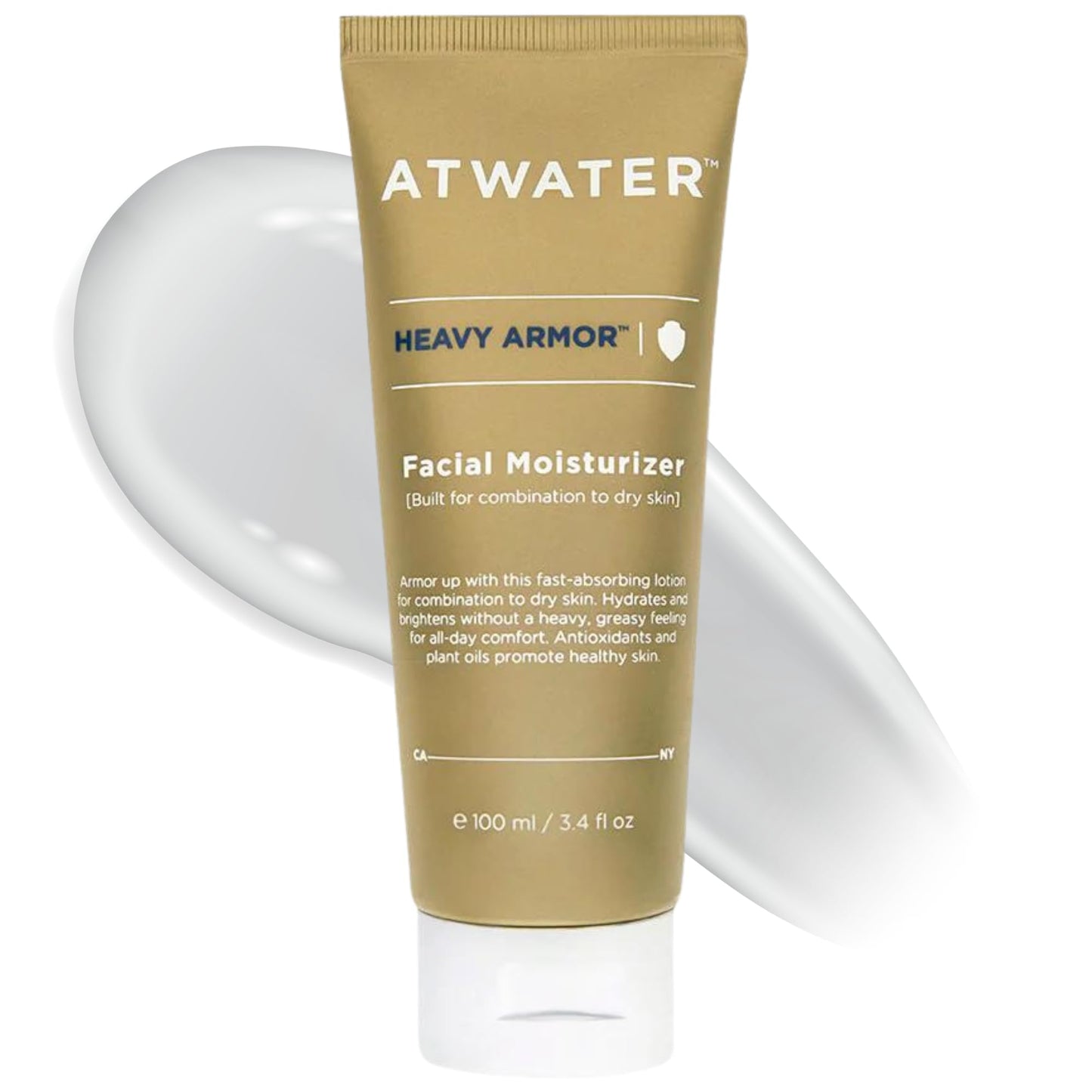 ATWATER Men's Intensive Face Moisturizer for Dry Skin, 3.4 oz