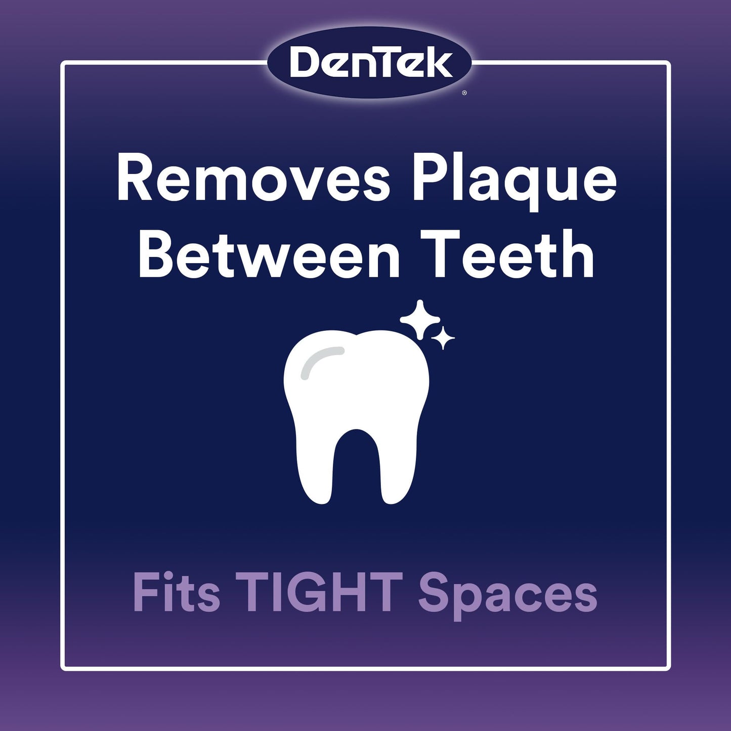 Dentek Interdental Brushes - Tight, 16 Count, 6 Pack - Easy-Brush Interdental Plaque Remover with Fluoride - Cleans Tight Spaces Around Teeth, Braces & Other Dental Appliances