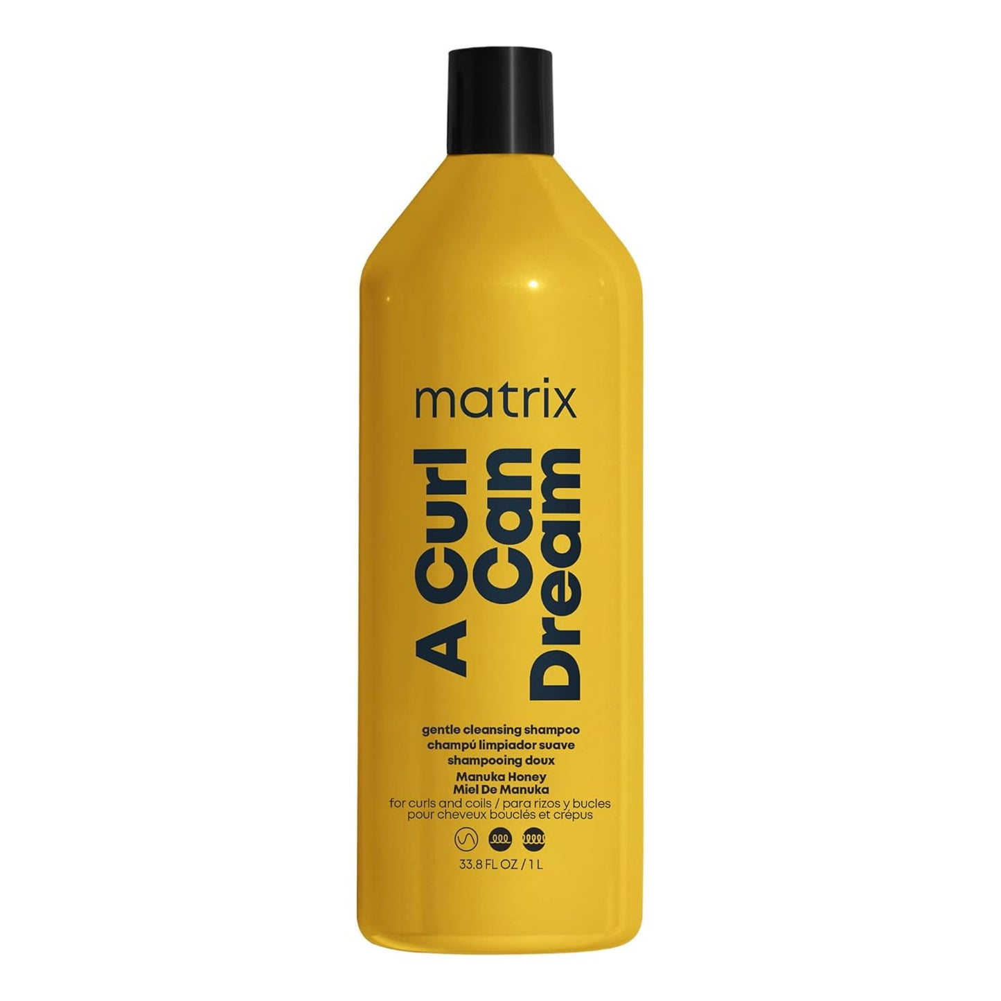 Matrix Curl Can Dream Deep Cleansing Shampoo - Clarifying Formula for Curly & Coily Hair | Silicone-Free, Preserves Curl Pattern