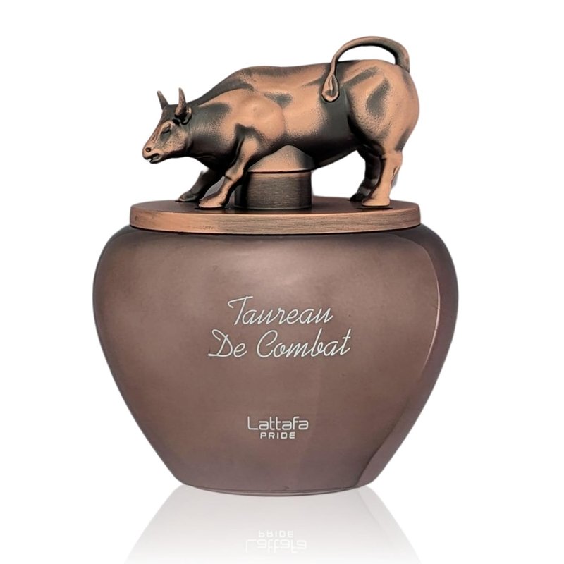 Lattafa Pride Taureau De Combat Eau de Parfum Spray - Bold Amber, Tobacco & Vanilla Fragrance | Long-Lasting Warm Spicy Scent - 100ml (3.4 oz)