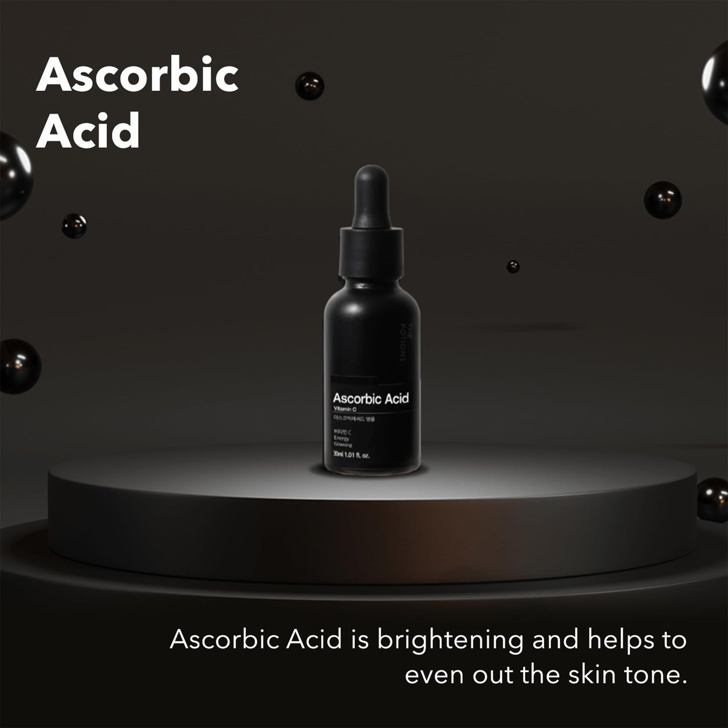 The Potions Ascorbic Acid Ampoule 30ml - Made in Korea