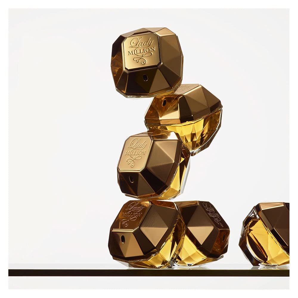 Lady Million Eau de Parfum Spray - 2.7 oz | Luxurious Floral Fragrance for Women