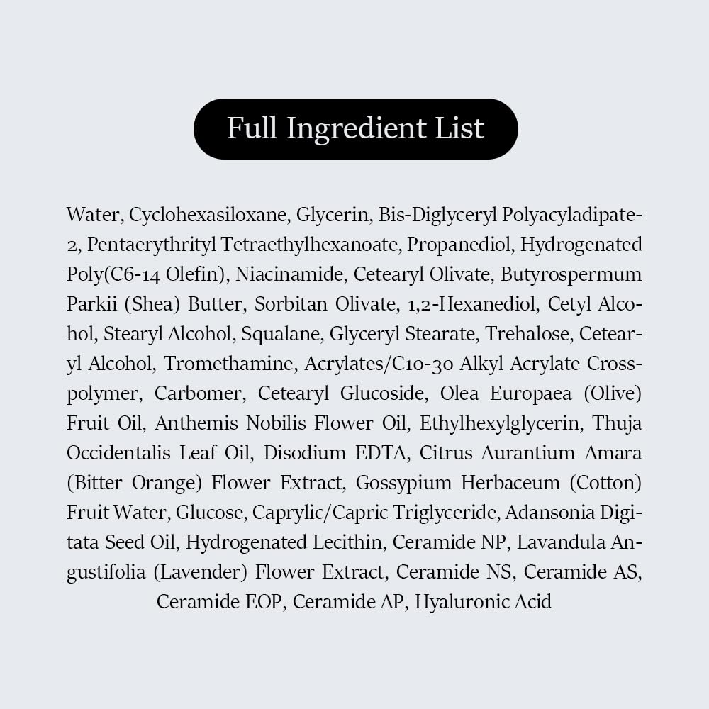 RAVIEL Enriched Super Ceramide Cream | Skin Barrier moisturizer | Hydrating Nourishing with Hyaluronic Acid, Niacinamide for Sensitive skin | Korean skin care (1.69Fl. Oz, Pack of 2)