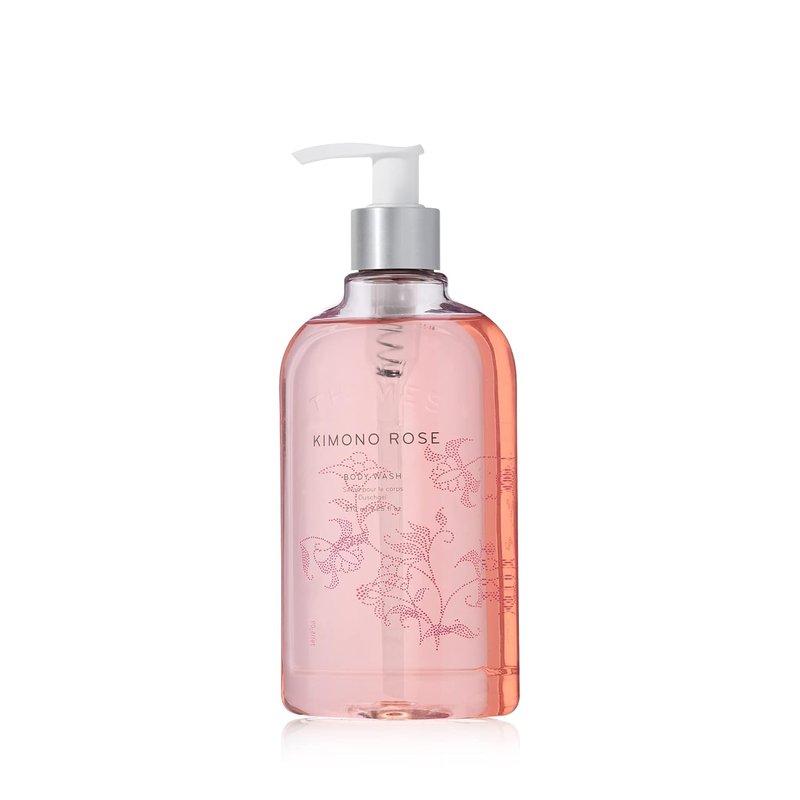 Thymes Body Wash - Kimono Rose Scented Liquid Soap for Bath & Shower | 9.25 fl oz