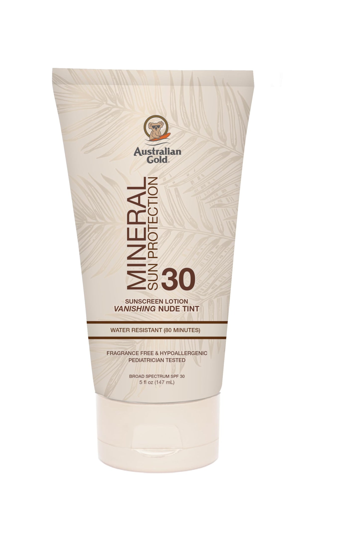 Australian Gold Mineral Tinted Sunscreen, Broad Spectrum, Gentle Protection for All Skin Tones