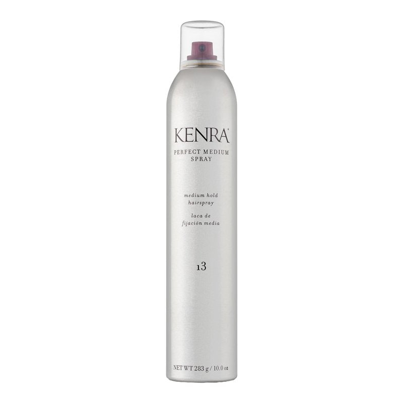 Kenra Professional Perfect Medium Spray 13 50% | Provides Styling Control Without Stiffness | Medium Hold | Fast-Drying Formulation | High Shine Finish | All Hair Types | 10 oz