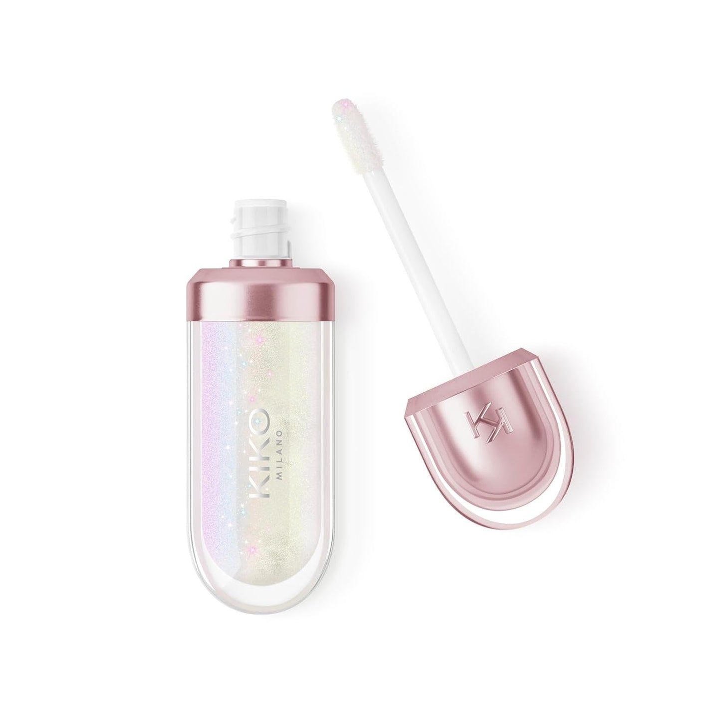 Kiko Milano 3D Hydra Lip Oil - Hydrating High-Shine Lip Treatment with Vitamin E | 6.5ml Non-Sticky Formula