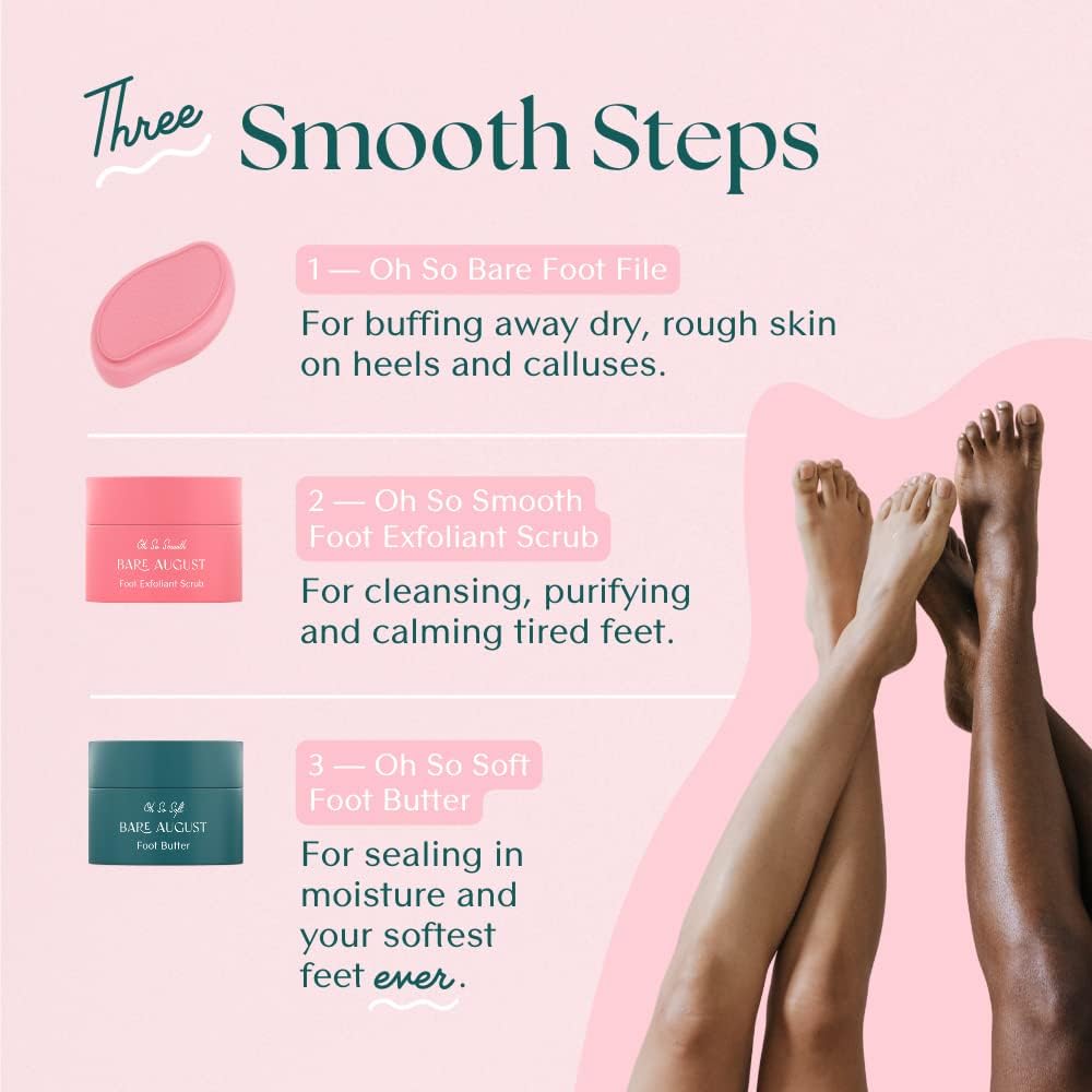 Glass Foot File Callus Remover - Effective Heel Scraper & Shower Foot Scrubber for Smooth, Soft Feet | Pedicure Tool