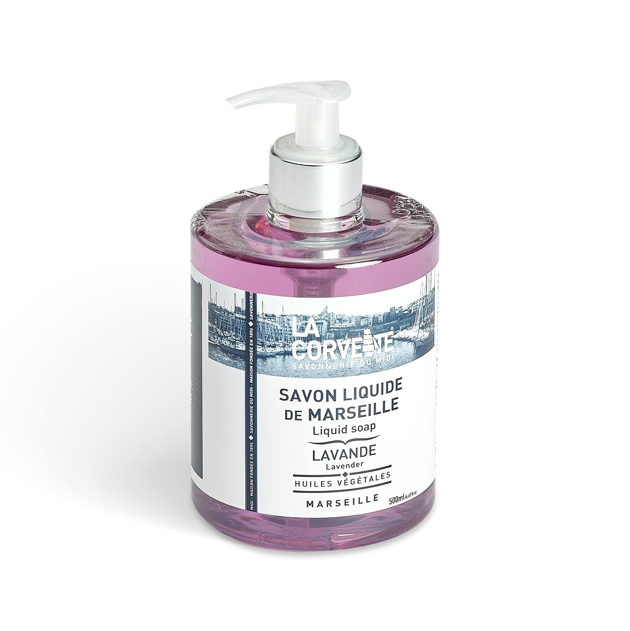 La Corvette Liquid Marseille Soap LAVENDER 500ml