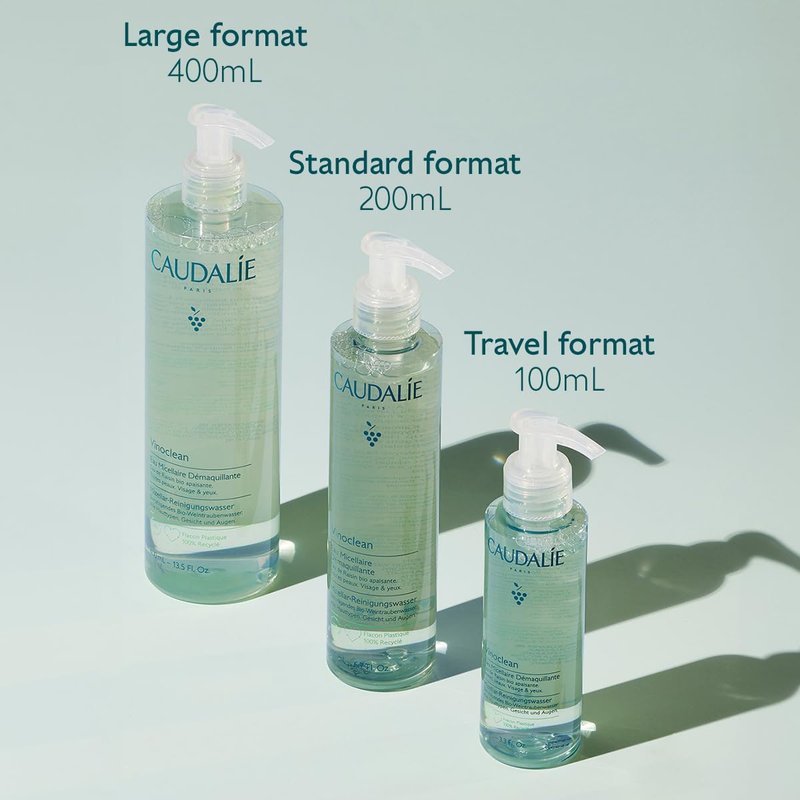 Vinoclean Micellar Cleansing Water - Gentle Makeup Remover | 200 mL