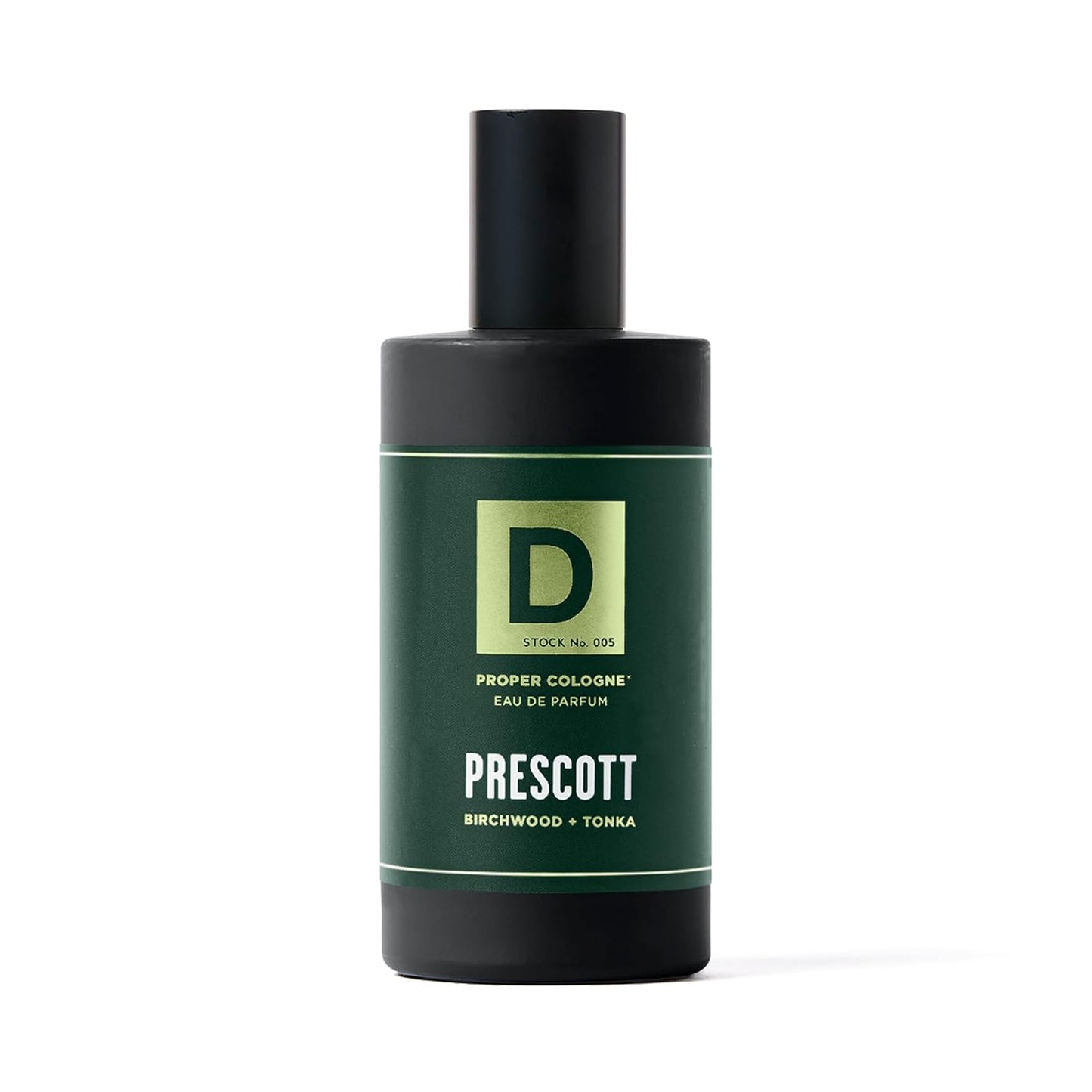 Duke Cannon Proper Cologne - Men's Eau de Parfum with Birchwood & Tonka | Woodsy, Long-Lasting Scent | 1.7 fl oz