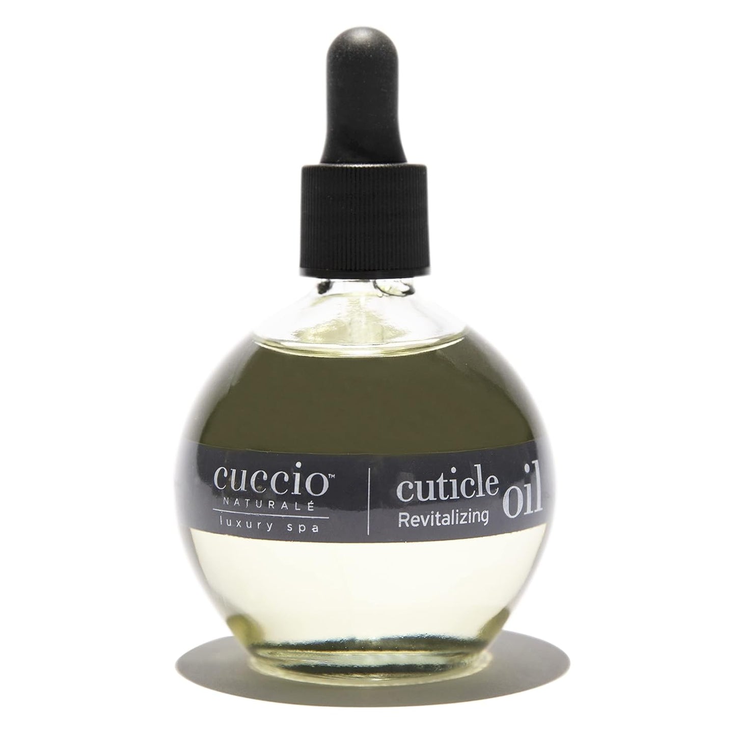 Cuccio Naturale Revitalizing Hydrating Cuticle Oil - Repair Damaged Skin & Nails - Vanilla Bean & Sugar - 2.5 Oz (Pack of 2)