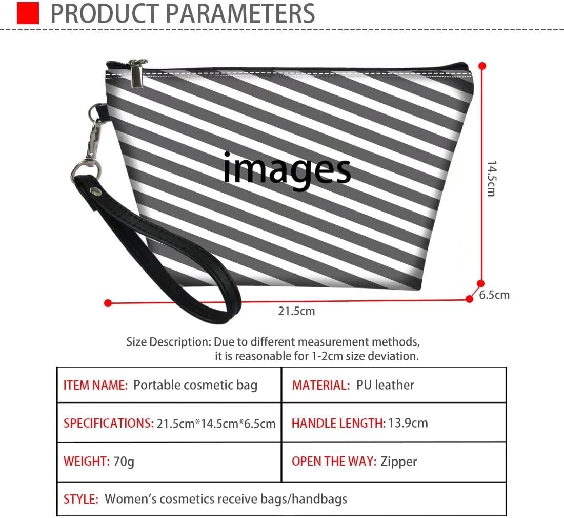 Top Handle Handbags for Women - Leather Wallet, Cash Card & Makeup Bag Set | 3-Piece Collection