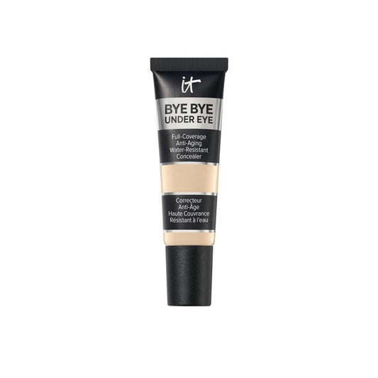 IT Cosmetics Bye Bye Under Eye Concealer (Light Nude) - Waterproof, Full Coverage Brightening Concealer For Dark Circles, Fine Lines, Redness & Discoloration, Anti-Aging, 24H Wear - 0.4 fl oz