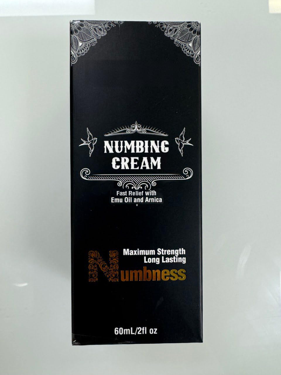 Numbing Cream Maximum Strength: Long Lasting Extra Relief with Menthol Arnica and Emu Oil for Hemorrhoids and Other Minor Anorectal Irritations (120ml, 2, Count)