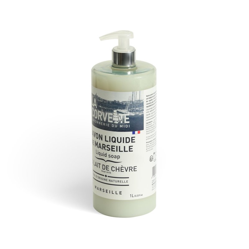 La Corvette, liquid soap goat milk 1L