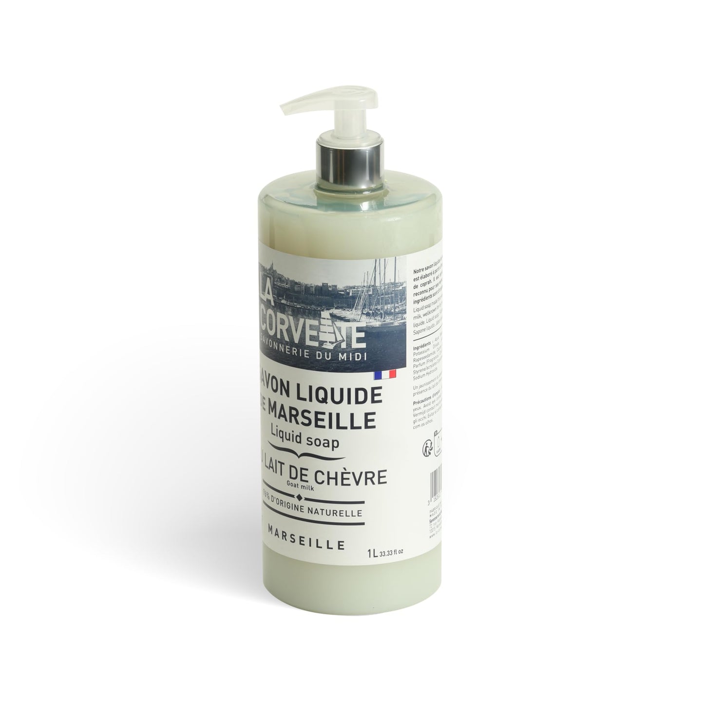 La Corvette, liquid soap goat milk 1L