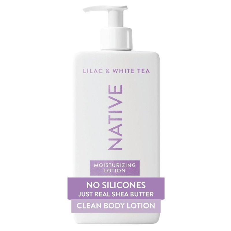 Hydrating Body Lotion - Naturally Derived Plant-Based Moisturizers for Men & Women | Restores Dry Skin, Lilac & White Tea, 16.5 fl oz