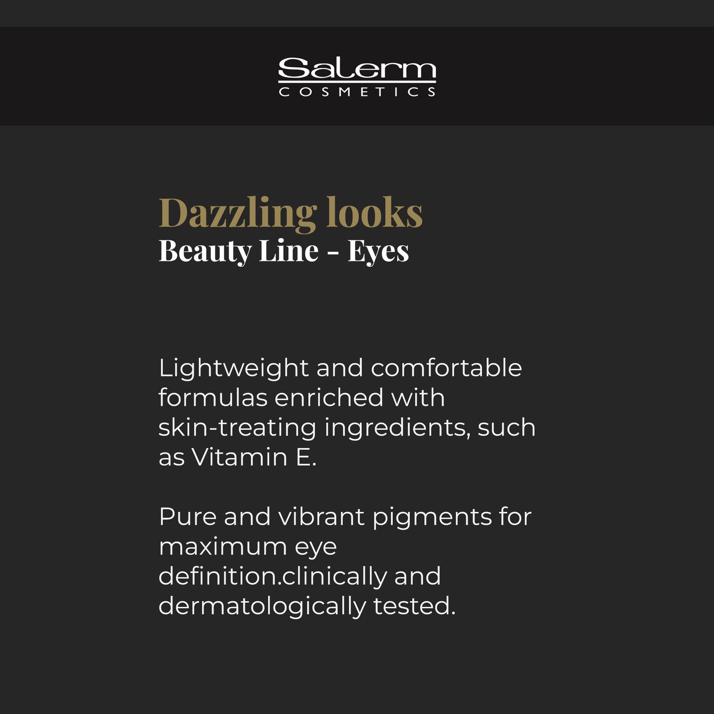 SALERM - Mascara - Lashes Multiplier - 9 ml - Adds Volume and Length to Lashes - Long-Lasting - No Clumping or Flaking - Humidity-Resistant - Black Color