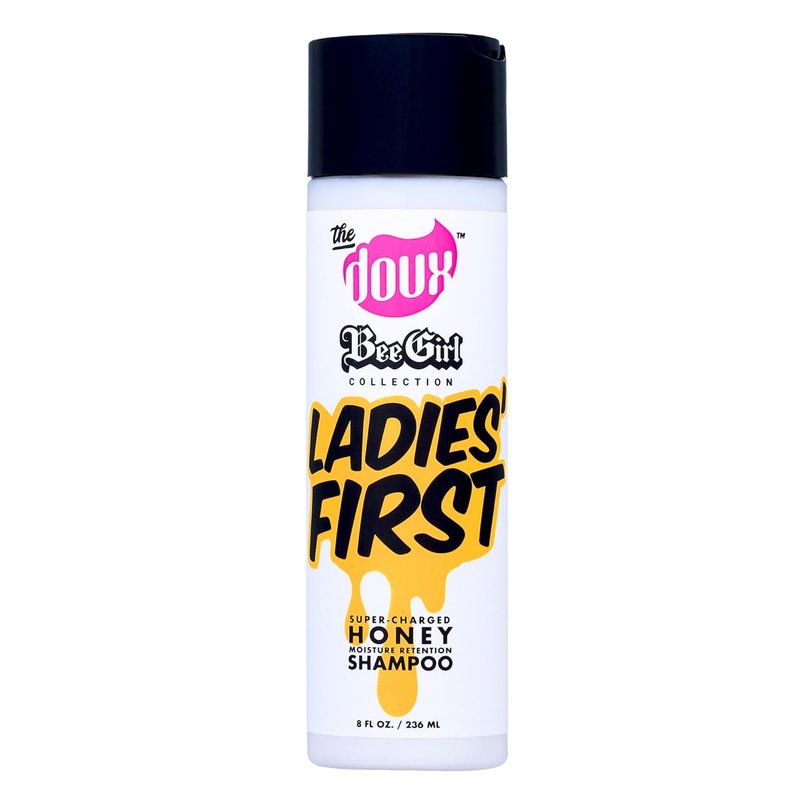 Ladies First Honey Shampoo - Nourishing Curl Shampoo with Honey, Aloe & Vitamins | Moisturizing Formula for Women