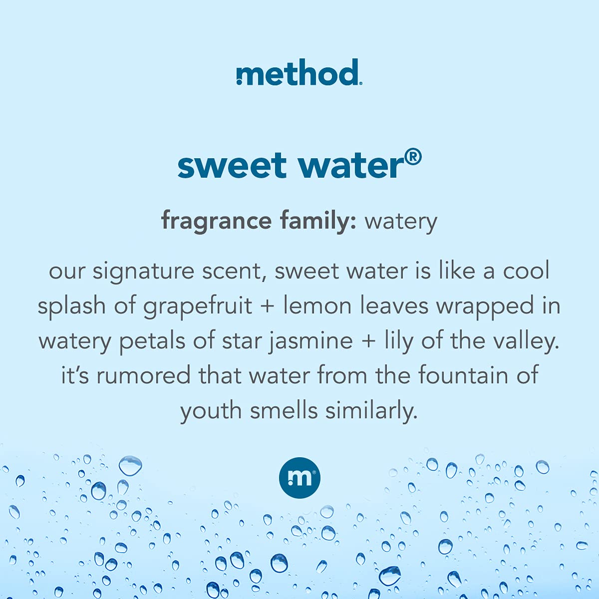 Method Foaming Hand Soap Refill, Sweet Water, 28 Fl Oz (Pack of 3)