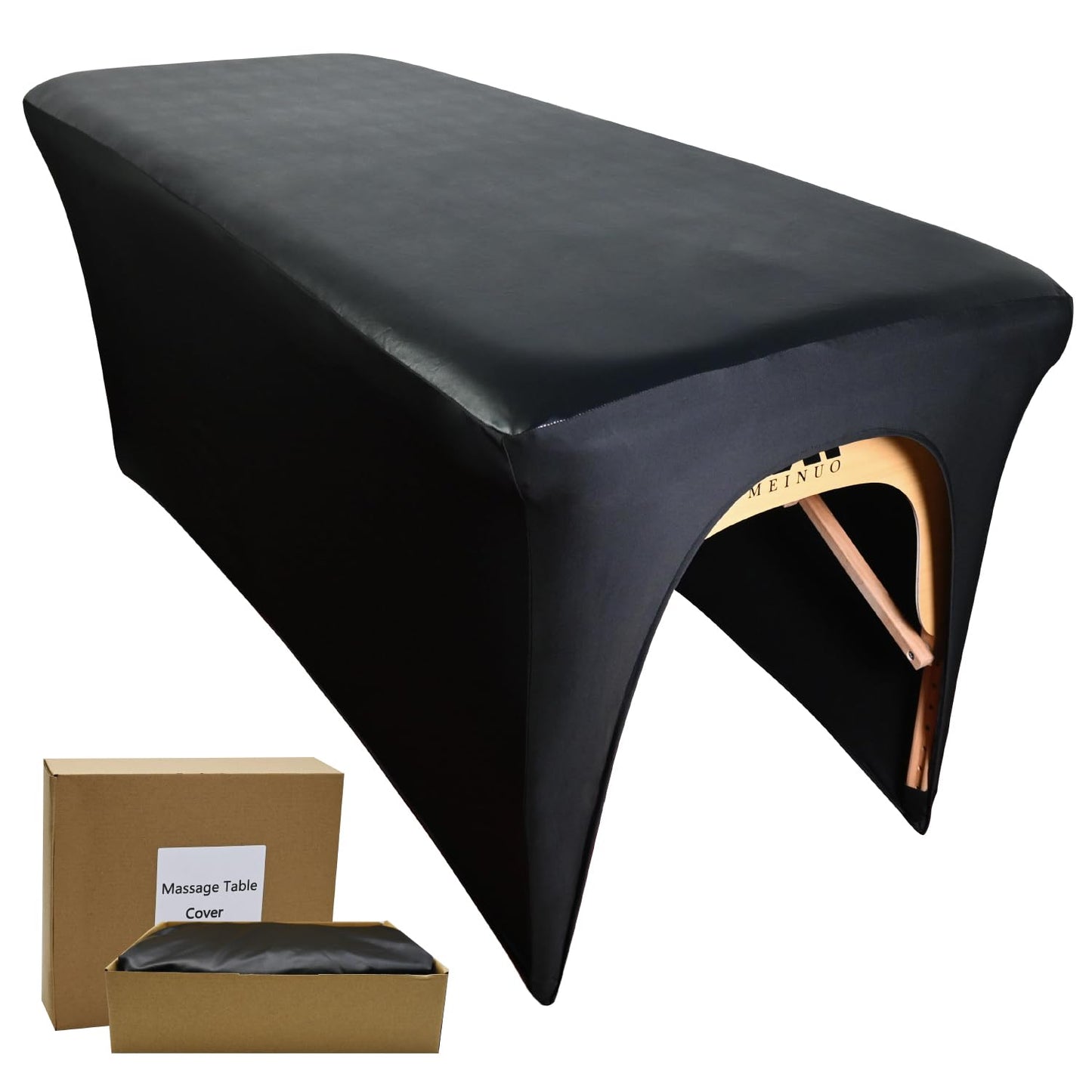 32" Wide PU Leather Lash Bed Cover, Waterproof Massage Table Protector