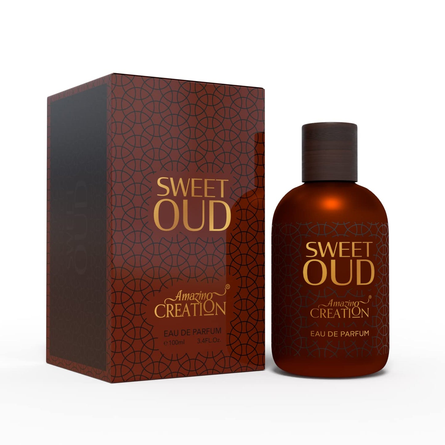 Sweet Oud Eau de Parfum for Men & Women - Long-Lasting Fragrance | 3.4 fl oz / 100ml