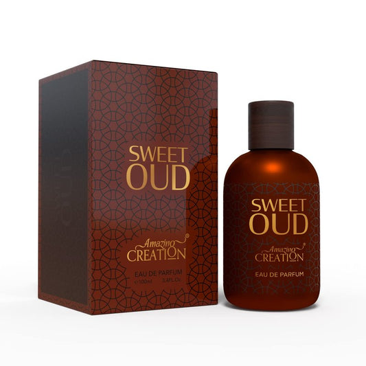 Sweet Oud Eau de Parfum for Men & Women - Long-Lasting Fragrance | 3.4 fl oz / 100ml