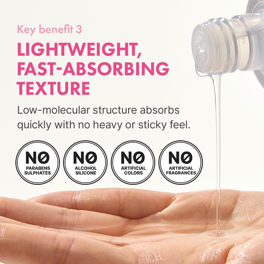 Hanskin Hyaluron Skin Essence Toner – Korean Hydrating Toner for Glass Skin | Hyaluronic Acid & Collagen | Lightweight Moisturizing Astringent for Dry, Sensitive & Dull Skin | K-Beauty (5.07 fl oz)