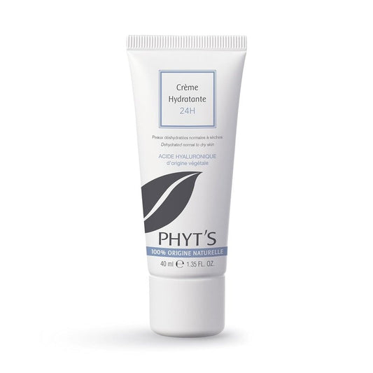 Phyts 24H Moisturizing Cream - Nourishing Face Moisturizer with Sunflower Oil & Aloe Vera - 1.7 oz for Dry Skin