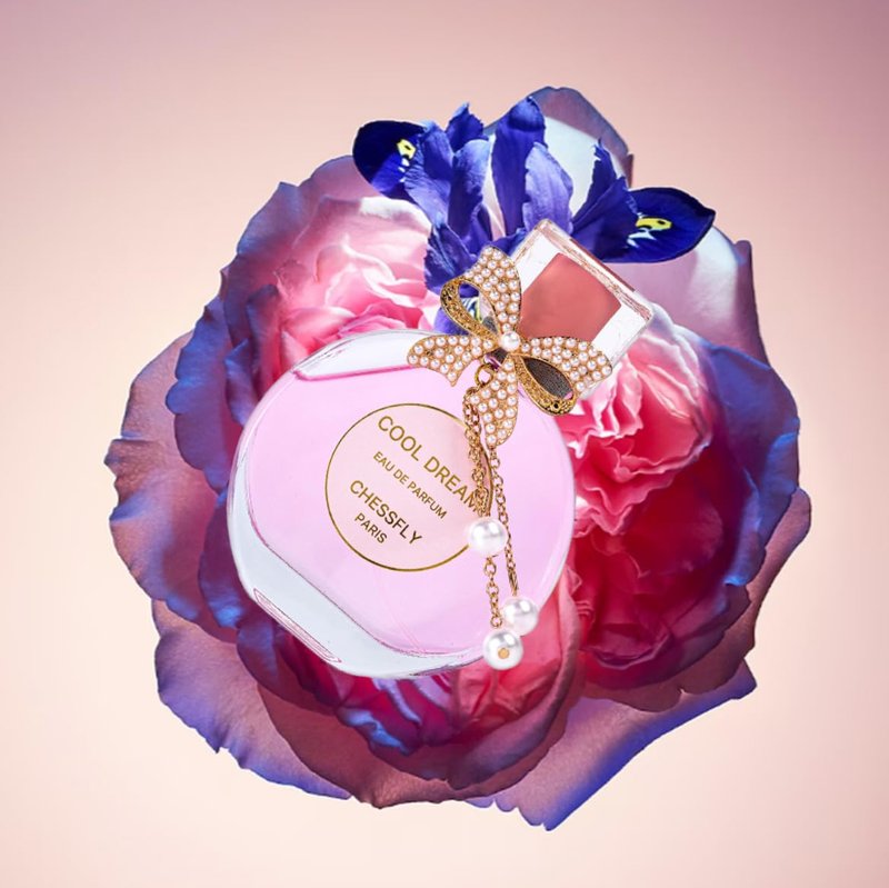 CHESSFLY Cool Dream Luxury Perfume for Women | Long Lasting Eau de Parfum | 3.4 Fl Oz Floral Rose of winds Fragrance
